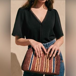 NWT Sezane Valencia blouse